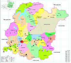Bản đồ hành chính huyện Hiệp Hòa