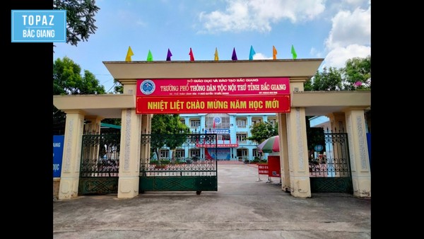 Trường phổ thông dân tộc nội trú tỉnh Bắc Giang sở hữu một cơ sở vật chất đẳng cấp