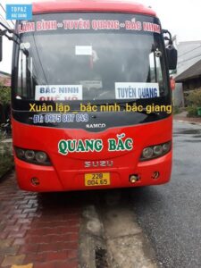 xe tuyên quang bắc giang